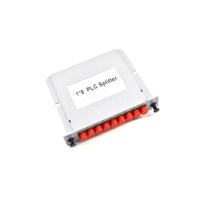 Низкий уровень цвета Kexint 1x2 1x4 1x8 1x16 1x32 белый в типе вставки кассеты Ftth splitter plc оптического волокна Fc потери пассивном