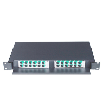 Пульт временных соединительных кабелей оптического волокна SC UPC SC APC установленный шкафом с типом скольжения