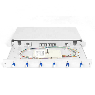 Пульт временных соединительных кабелей оптического волокна ядра FTTH 6 до 12 с 6 симплексным или двухшпиндельными отрезками провода переходников