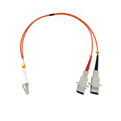 Мужчина кабеля 1ft LC гибкого провода оптического волокна KEXINT к дуплексу SC женскому многорежимному 50/125 2.0mm