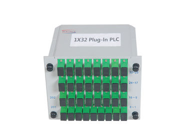 Компактный дизайн PDL одиночного режима Splitter 1×32 волокна SC APC оптически низкий
