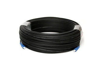 Кабель кабеля оптического волокна гибкого провода кабеля падения FTTH с соединителем SC/APC SC/UPC 50M