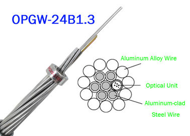 Ряд 60 кабеля оптического волокна 24B1.3 OPGW ADSS 130 проводов металла радиосвязи силы наружных материальных