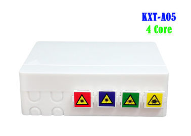 Оптическое волокно ядра FTTH 4 с коробкой зажима распределительного шкафа переходников с 4 переходниками