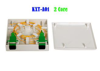 Крытое пылезащитное пламя - retardant ABS коробки распределения Multi функциональный FTTH оптического волокна 86