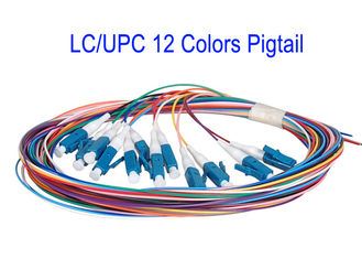 Ядр LC/UPC 12 красит заплату волокна гибкого провода SM привязывает G652D G657A1 G657A2 1m 1.5m