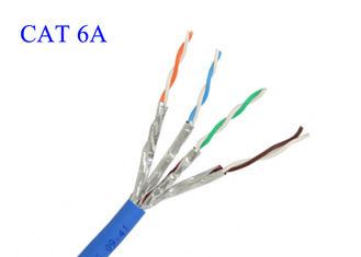 Высокоскоростное медное 4 пары 0,565 LSZH FTP UTP STP компьютера Cat6A кабеля Lan оптического волокна общее