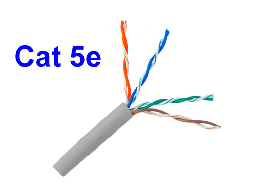 Охрана окружающей среды AWG 0.505mm проводника кабеля 24 Lan меди сети Cat5E UTP