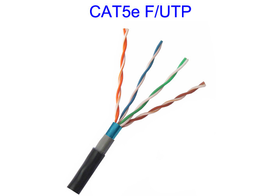 На открытом воздухе доказательство мыши теста двуустки 100m пропуска AWG проводника кабеля 24 Lan меди оболочки Cat5e F/UTP 2-слоя