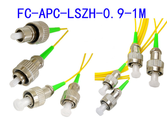 Отрезок провода кабеля FC/APC G652D G657A1 G657A2 1.5m заплаты оптического волокна одиночного режима