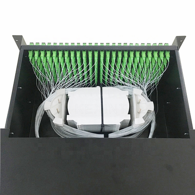 Пульт временных соединительных кабелей волокна SC APC FTTX пульта временных соединительных кабелей оптического волокна Odf 4U 144C на открытом воздухе