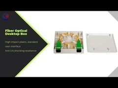 144 пульт временных соединительных кабелей дюйма 1U ODF высокой плотности 19 ядра для большой компьютерной комнаты данных