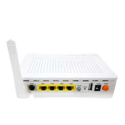 KEXINT Wifi 4GE 2POTS GEPON ONU Router White English Software Network 1 Порт SC UPC PON