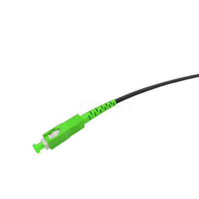 Гибкий провод СМ оптического волокна кабеля падения ГДЖИСФКХ ФТТХ симплексный с соединителем СК/АПК-ЛК/АПК