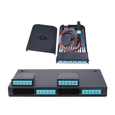 12/24 кассеты ядра MTP MPO пульта временных соединительных кабелей 24 волокна шкафа волокна 8 гаван