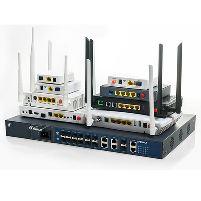 Локальные сети 10 гигабит 8 портов 1U GPON OLT FTTH совместимых с различными типами ONT