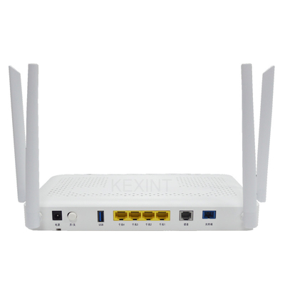 Локальные сети умный мини ONT гигабита KEXINT FTTR, 4GE БАКИ 2.4G 5G WIFI6 XPON ONU