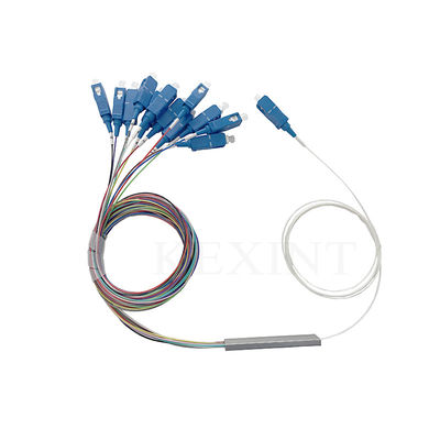 0.9мм Диаметр 1х12 Разделитель оптического волокна 1м длина