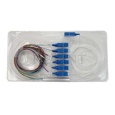 0.9мм Диаметр 1х12 Разделитель оптического волокна 1м длина