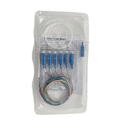 0.9мм Диаметр 1х12 Разделитель оптического волокна 1м длина