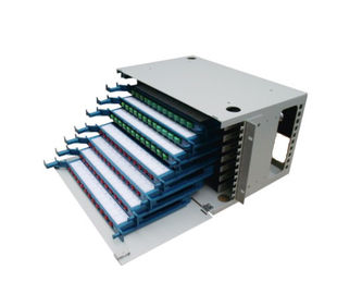 хранение гаван комнаты сетевого компьютера пульта временных соединительных кабелей ODF оптического волокна 5.5U 96 достаточное