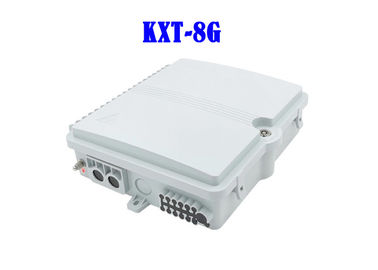 Волокно Splitter 8 ABS ПК коробки распределения оптического волокна ядра серое соединяя LGX 1×8