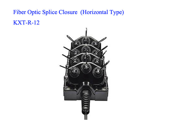 Водоустойчивое закрытие оптического волокна 12 ядров мини с коробки антенны ODVA IP68 дороги терминальной