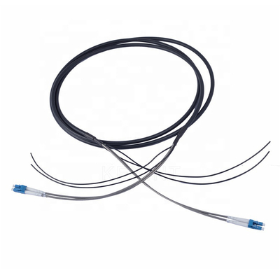 Бронированное SM гибкого провода волокна G657A2 LC UPC двухшпиндельное