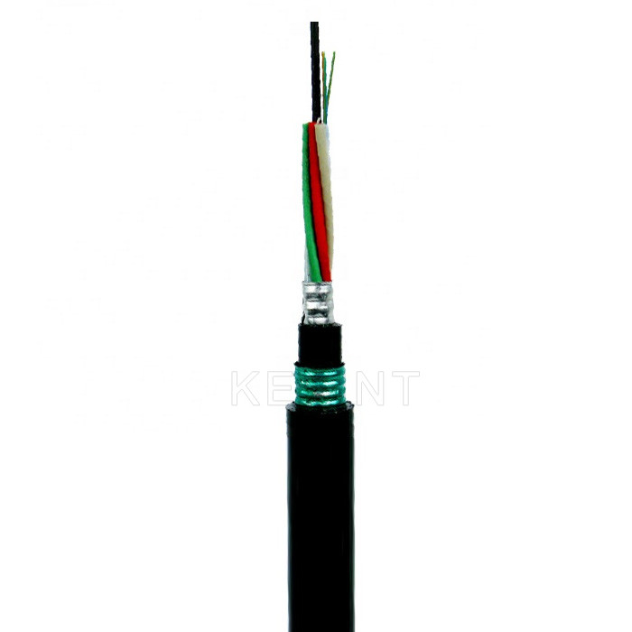 GYTA53 2-144 вырезает сердцевина из сели на мель Armored оптического кабеля KEXINT FTTH G.652D Multitube волокна, который
